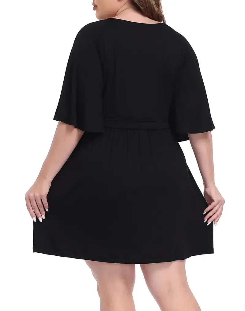 ✨Women's Plus Size Romper Dress✨