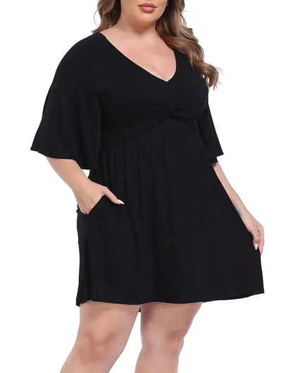 ✨Women's Plus Size Romper Dress✨