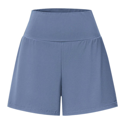 Women's Ultra-High-Rise 2-in-1 Cooling Yoga Shorts (7-inch, with pockets)