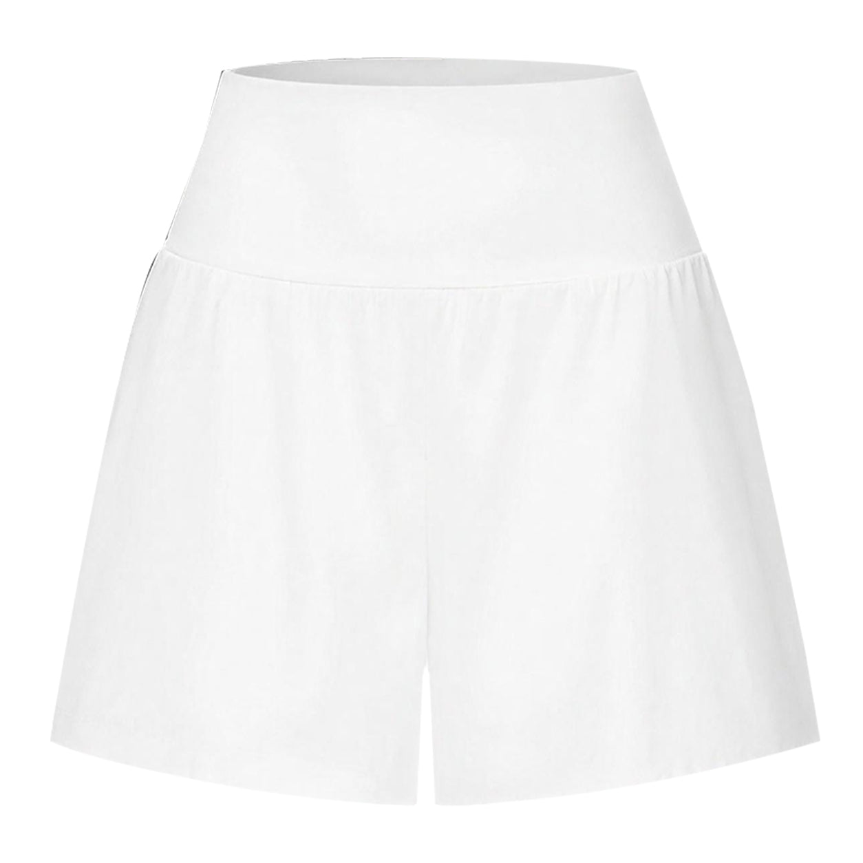 Women's Ultra-High-Rise 2-in-1 Cooling Yoga Shorts (7-inch, with pockets)