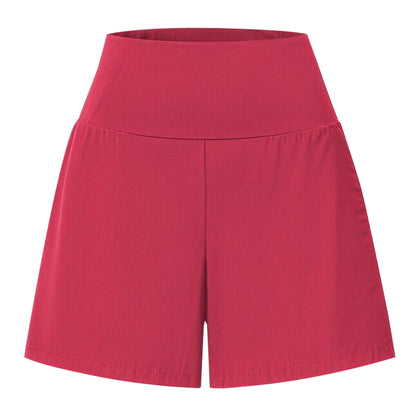 Women's Ultra-High-Rise 2-in-1 Cooling Yoga Shorts (7-inch, with pockets)
