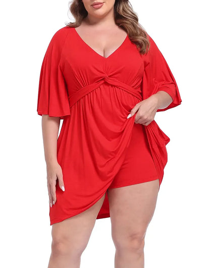✨Women's Plus Size Romper Dress✨